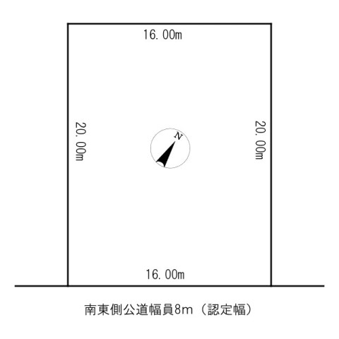 売土地　上ところ 間取り