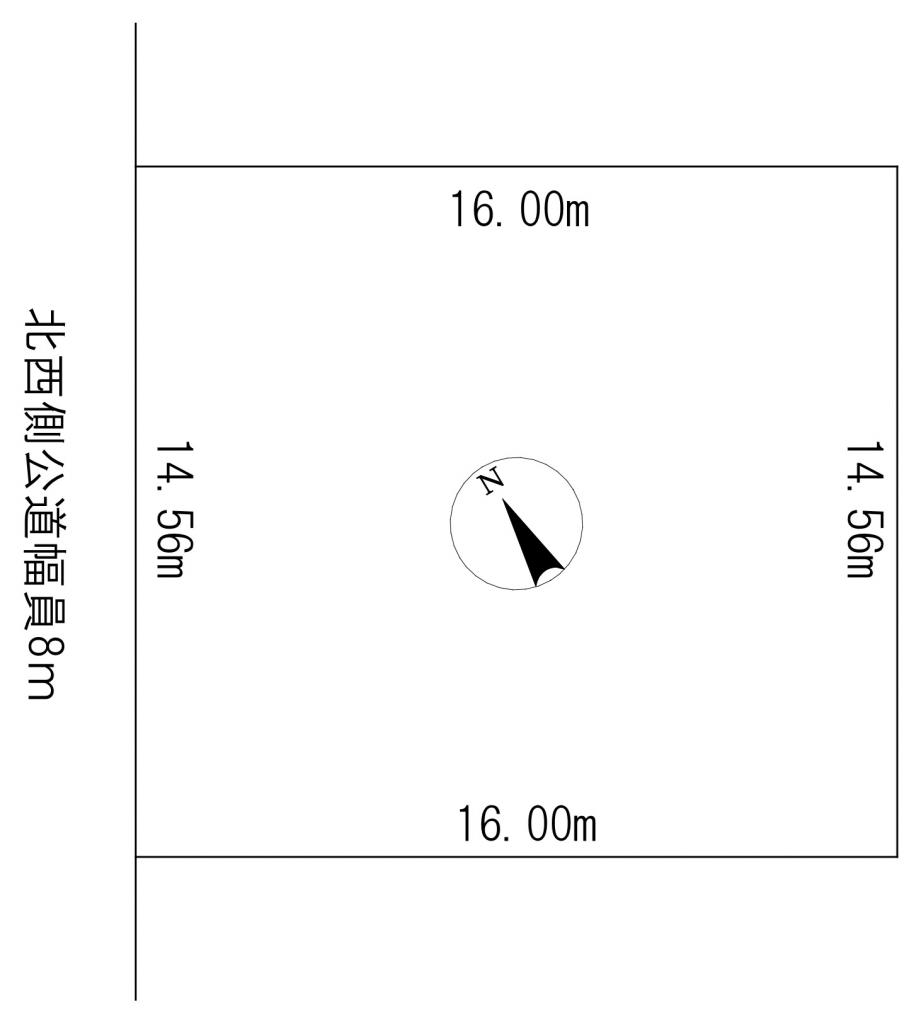 売土地　小泉 間取り
