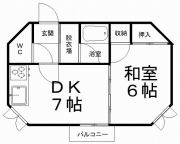 美芳ロイヤルハイツ　 間取り