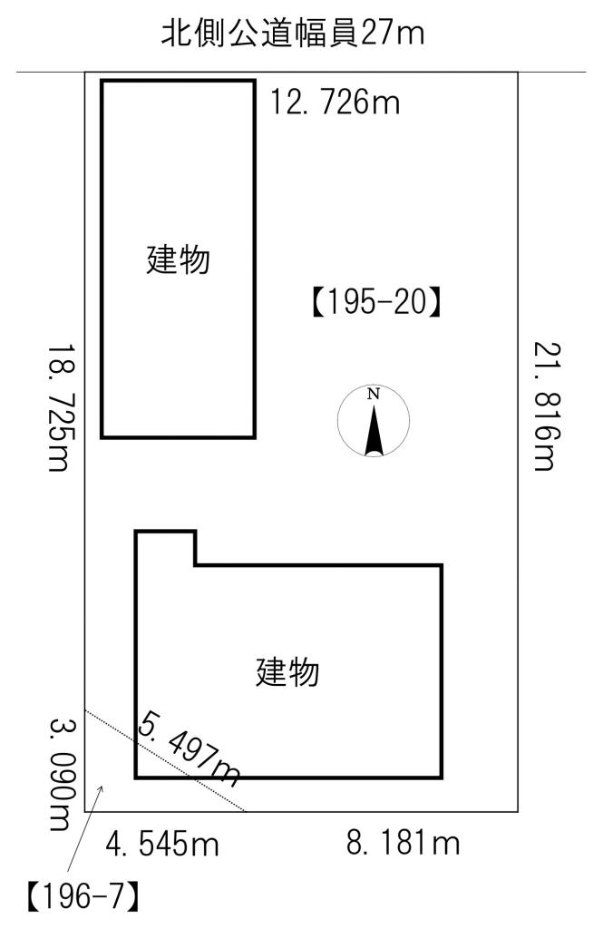 売土地　光西町 間取り