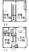 大正２６９番　売家 間取り