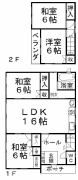 柏陽町５５７番　売家 間取り