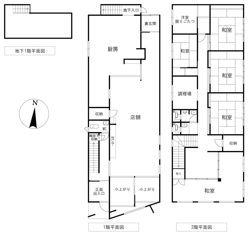 店舗　本町５丁目2番6外4筆 間取り