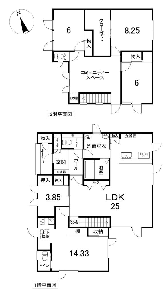 中古戸建　川東56番地146 間取り