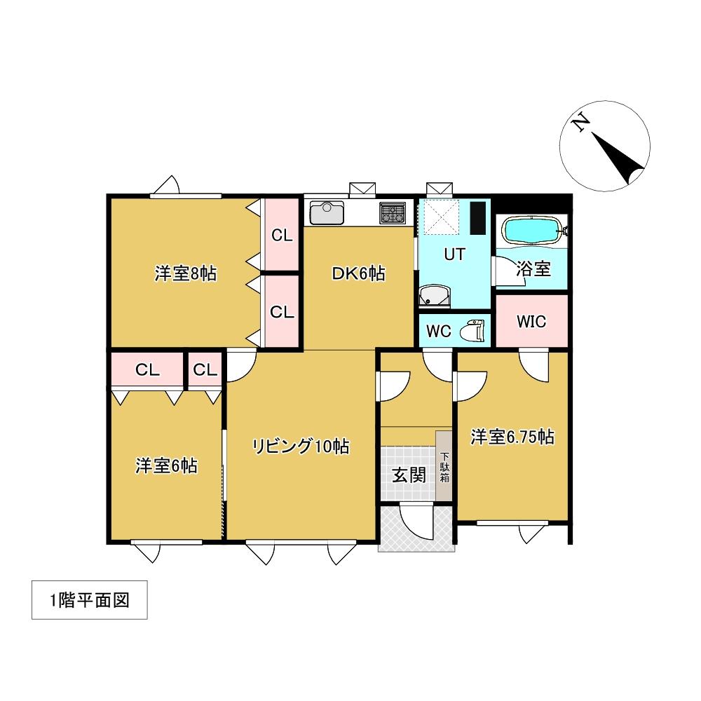 小泉３８９番　戸建て 間取り