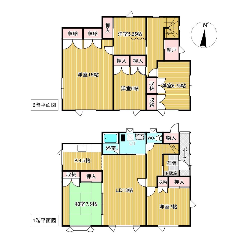 末広町３６８番　戸建て 間取り