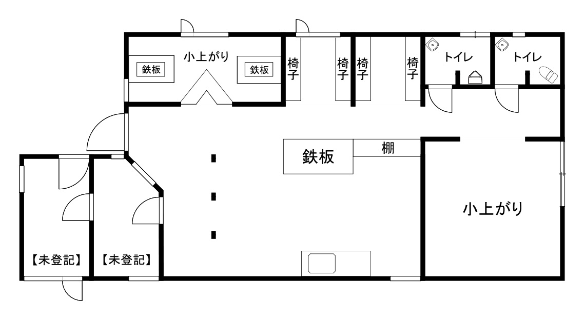 店舗　美山町西５丁目47番地42 間取り