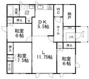 端野町三区４１８番　売家 間取り