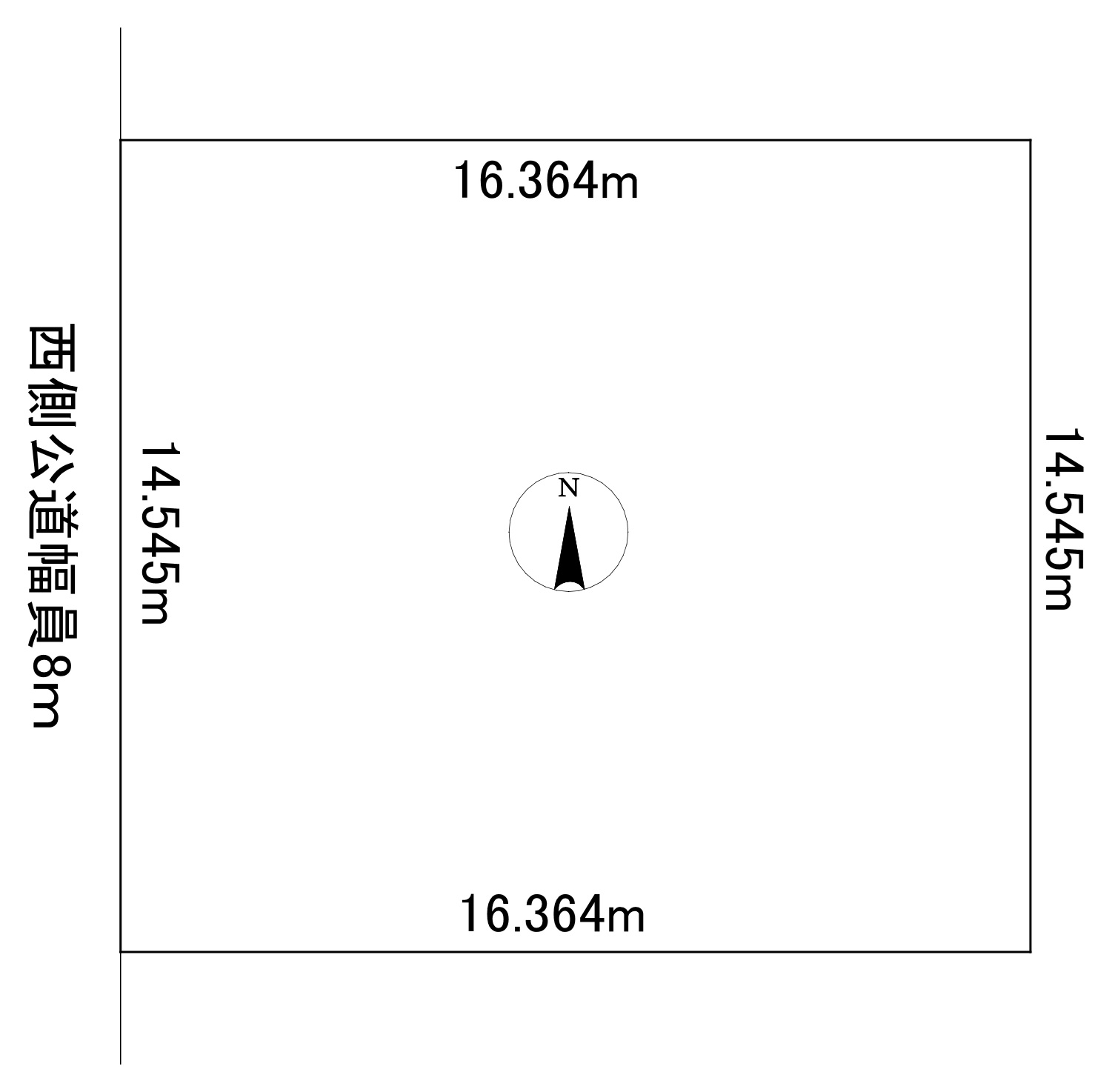 売土地　緑ケ丘１丁目20番40 間取り