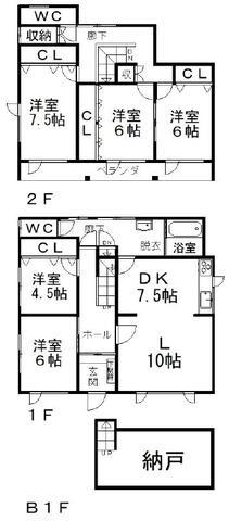 緑町１丁目５７１番　売家 間取り
