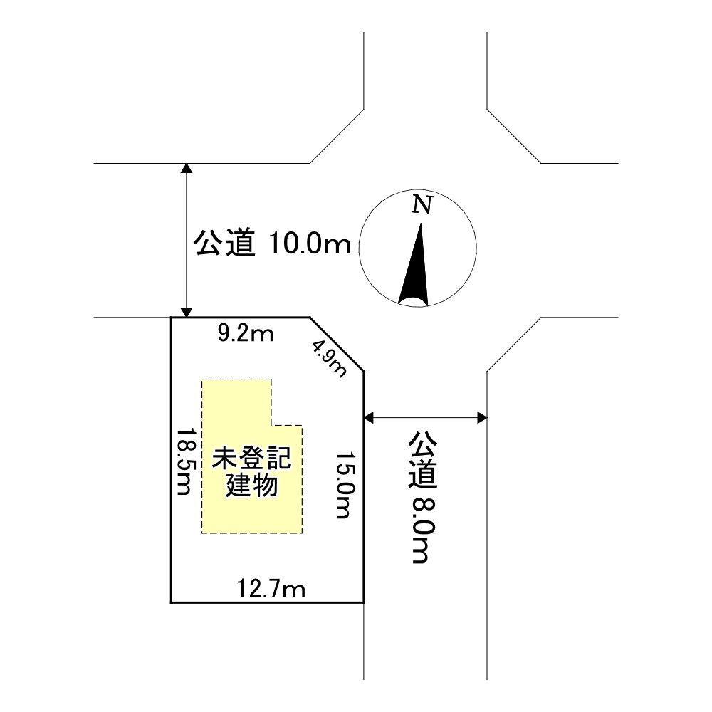 花月町１１番　戸建て 内観